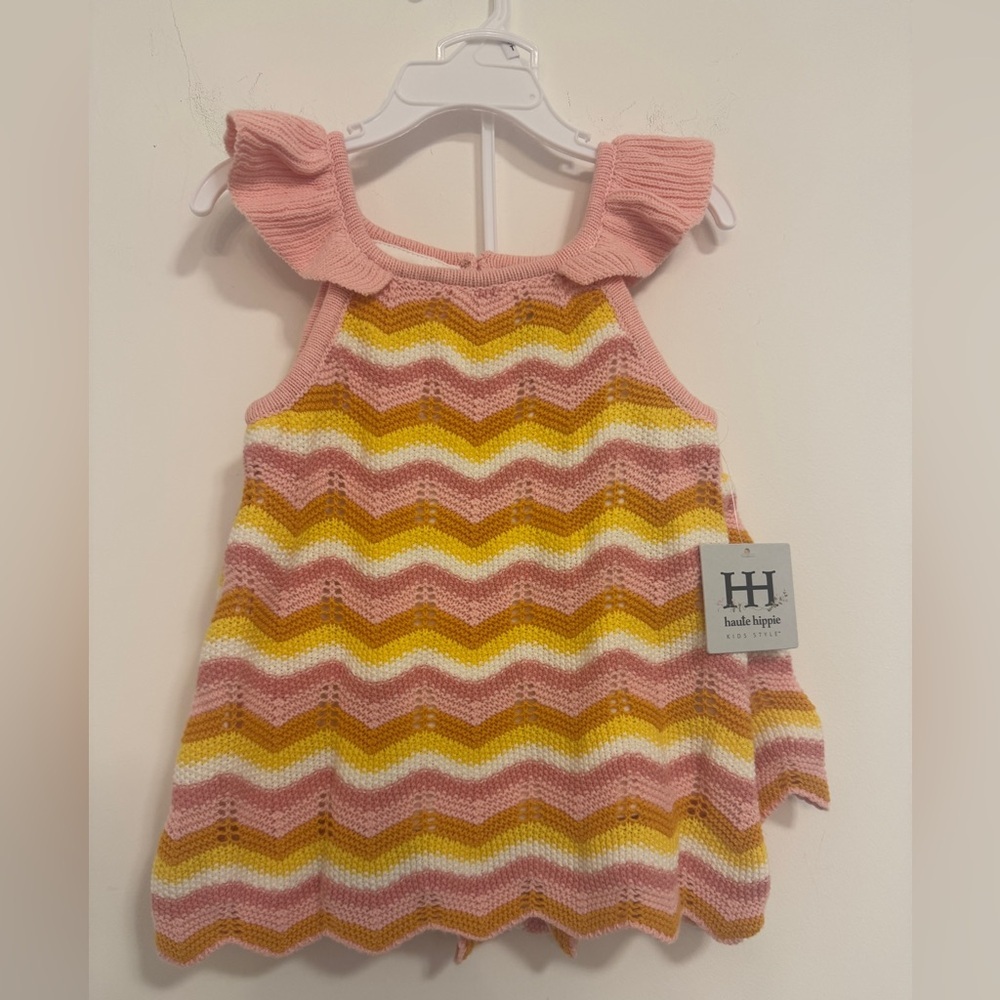 Haute Hippie Pink and Yellow Kids Matching Set